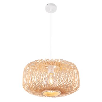 Suspension Globo LUCIA Blanc, 1 lumière