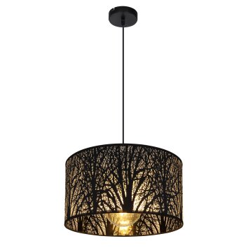 Suspension Globo BARZI Noir, 1 lumière