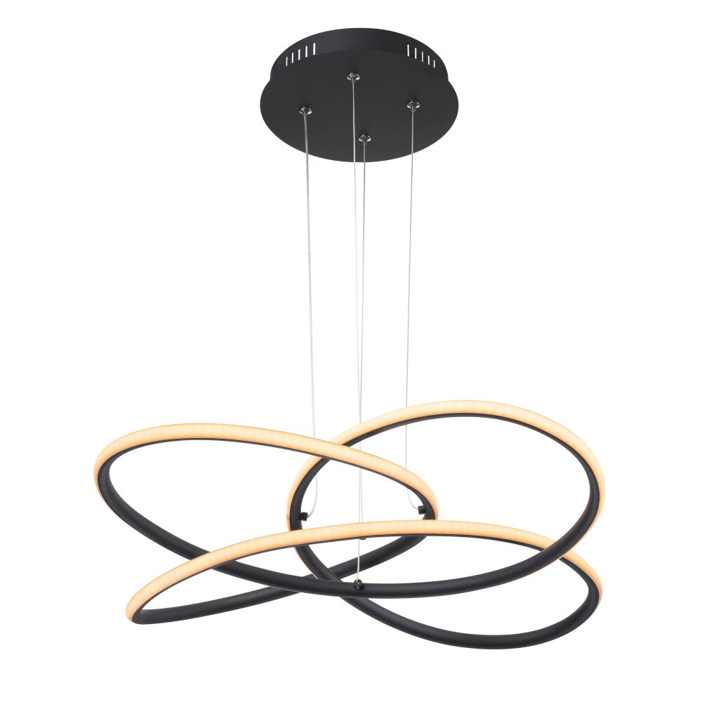 Suspension Globo PANDA LED Noir, 1 lumière main product photo
