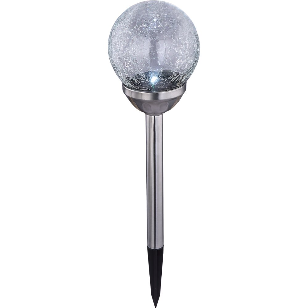 lampe solaire Globo SOLAR LED Acier inoxydable, 1 lumière main product photo