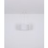 Suspension Globo PINNI Blanc, 1 lumière