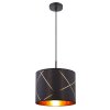 Suspension Globo BEMMO Noir, 1 lumière