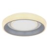 Plafonnier Globo TABANO LED Blanc, 1 lumière, Télécommandes