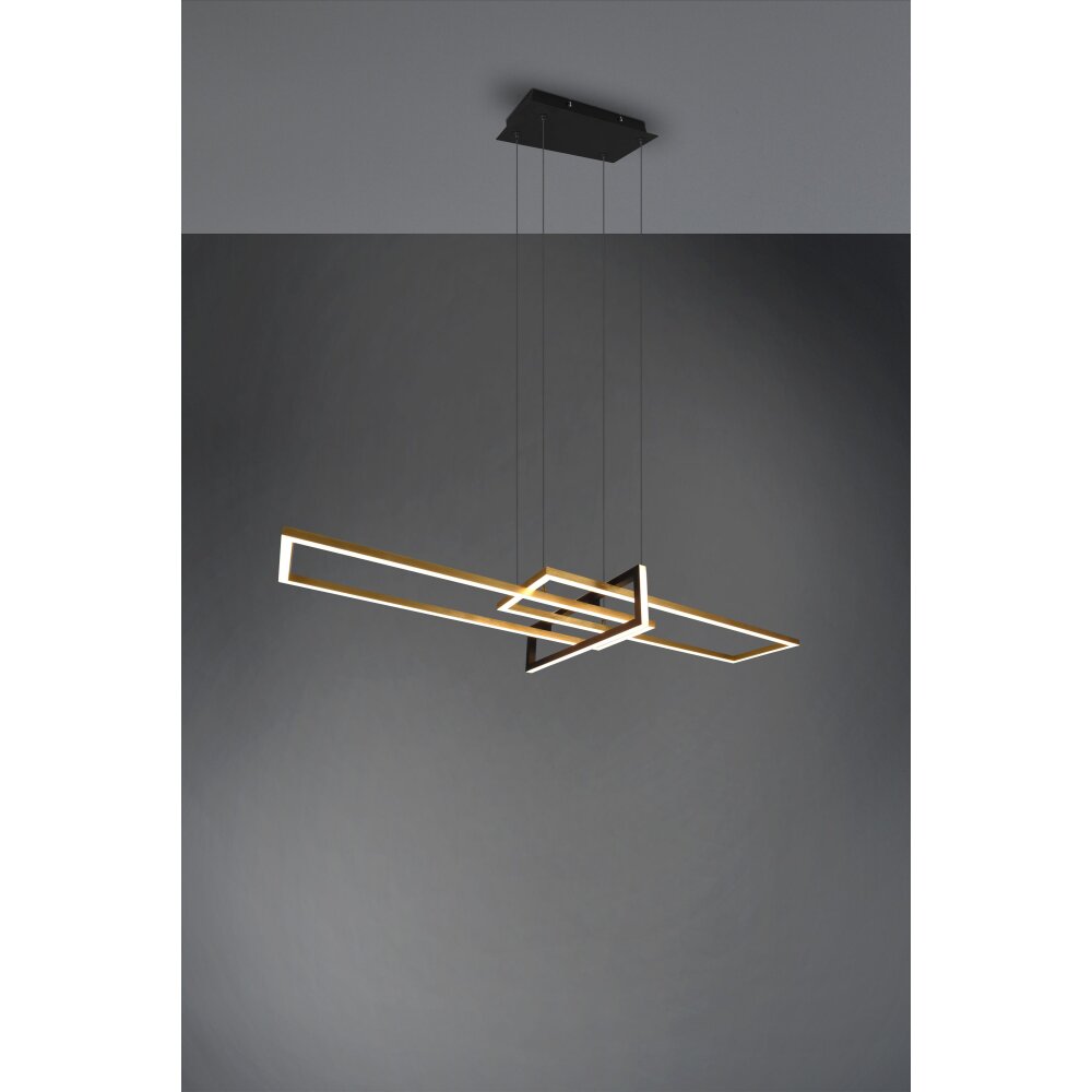 Suspension Trio Salinas LED Noir, 1 lumière main product photo