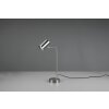 Lampe de table Trio Marley Nickel mat, 1 lumière