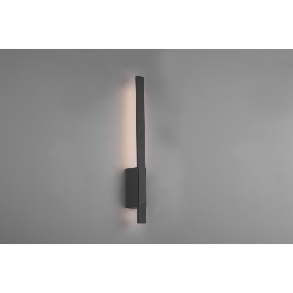Applique murale d'extérieur Trio Tawa LED Anthracite, 1 lumière main product photo