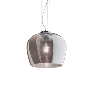 Suspension Ideallux BLOSSOM Chrome, 1 lumière Suspension Ideallux BLOSSOM Chrome, 1 lumière