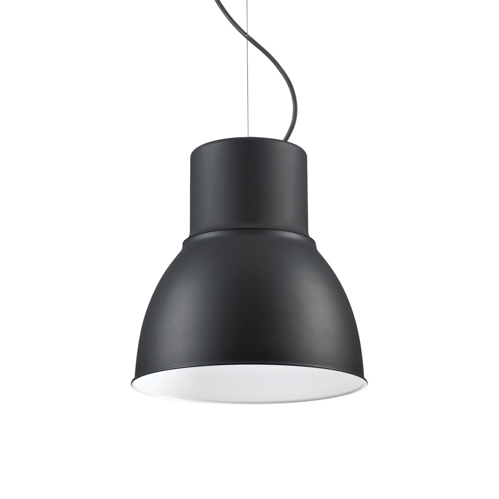 Suspension Ideallux BREEZE Noir, Blanc, 1 lumière main product photo