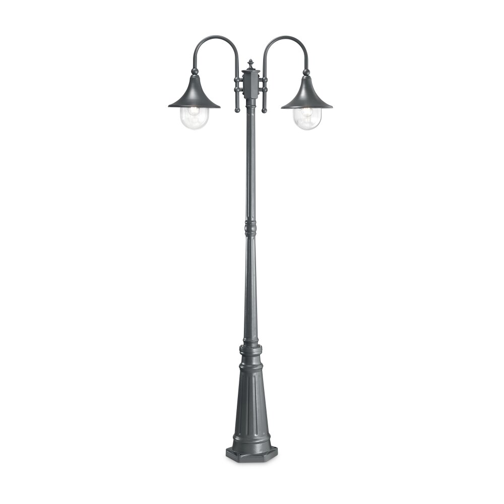 Borne lumineuse Ideallux CIMA Gris, 2 lumières main product photo