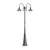 Borne lumineuse Ideallux CIMA Gris, 2 lumières