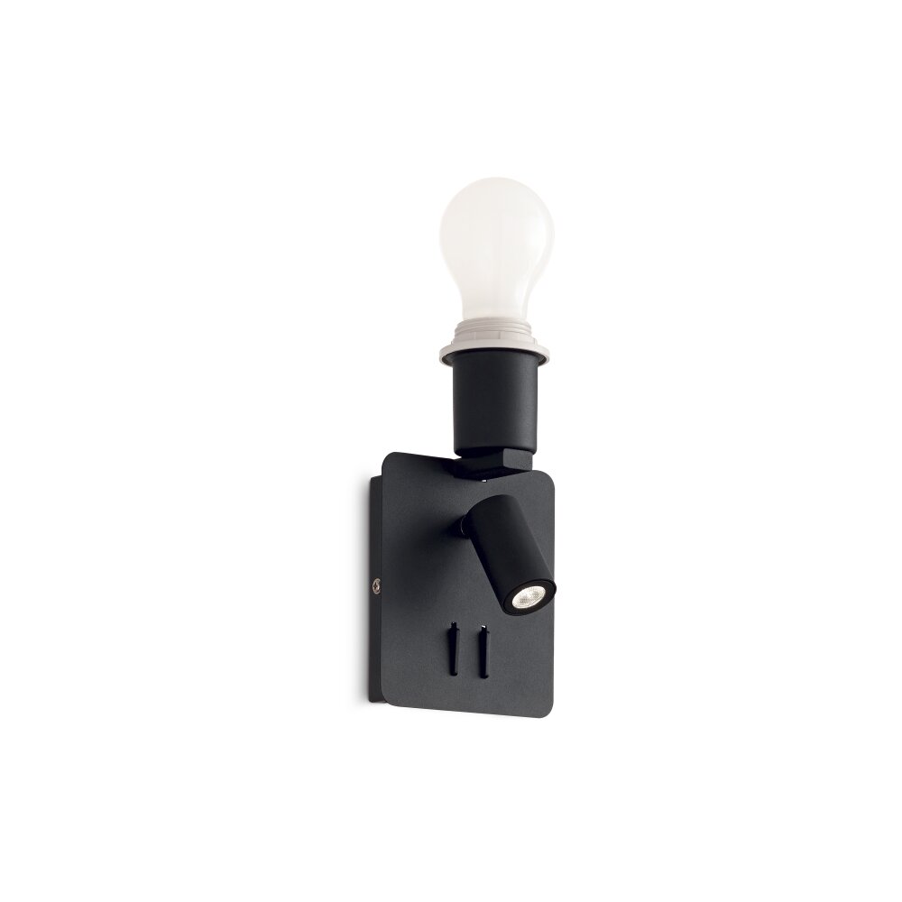 Applique murale Ideallux GEA Noir, 2 lumières main product photo