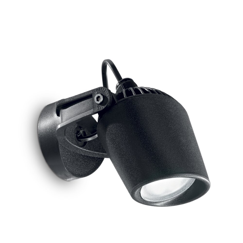Applique murale d'extérieur Ideallux MINITOMMY Noir, 1 lumière main product photo