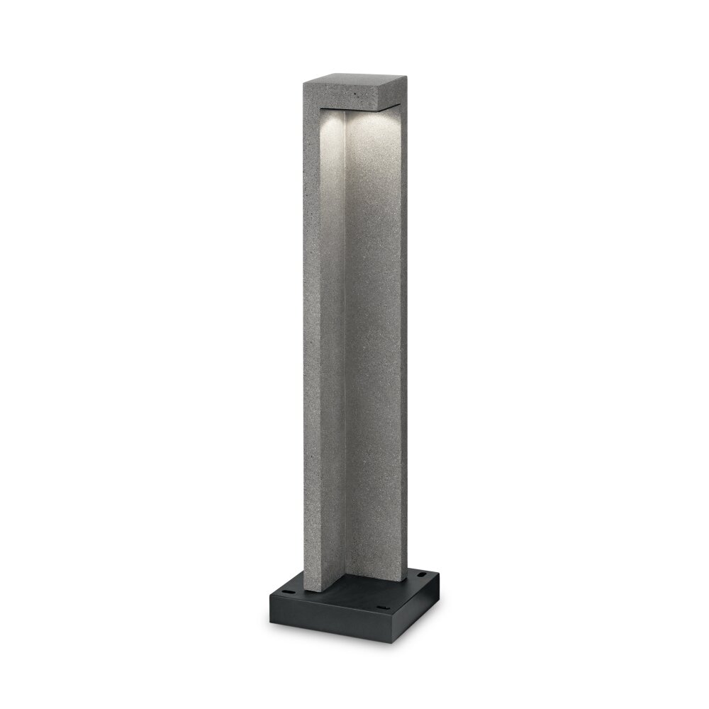 Borne lumineuse Ideallux TITANO LED Noir, 1 lumière main product photo