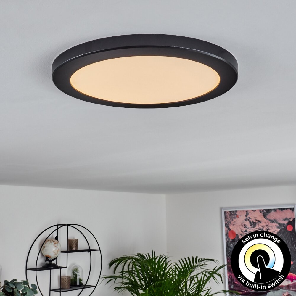 Panneau LED Canditas Noir, 1 lumière main product photo