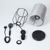 Lampe de table Bornalle Noir, 1 lumière