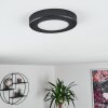 Panneau LED Canditas Noir, 1 lumière
