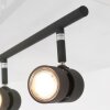 Plafonnier Steinhauer Natasja LED Noir, 6 lumières Plafonnier Steinhauer Natasja LED Noir, 6 lumières