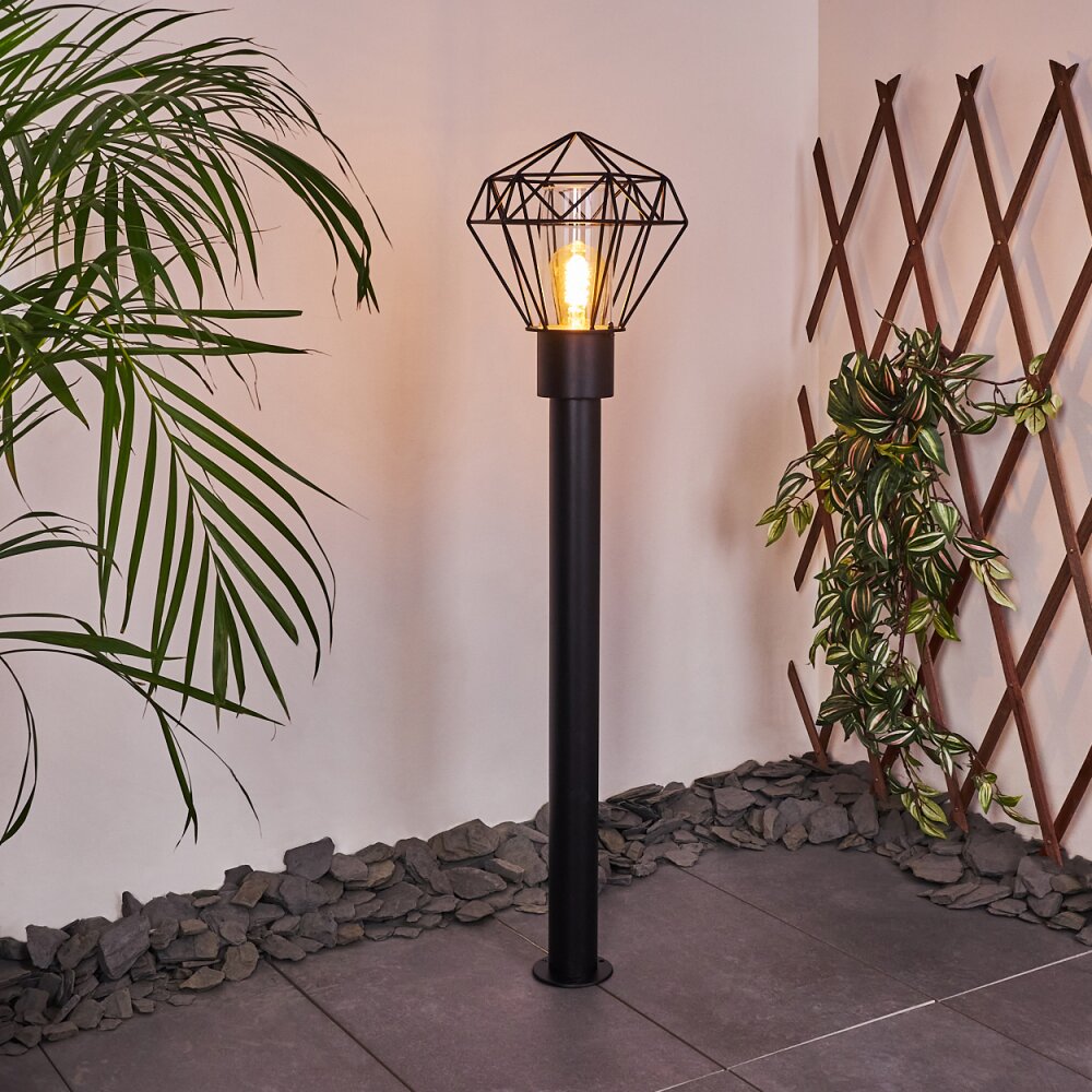Borne lumineuse Solda Noir, 1 lumière main product photo