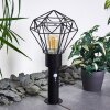 Borne lumineuse Solda Noir, 1 lumière, Détecteur de mouvement