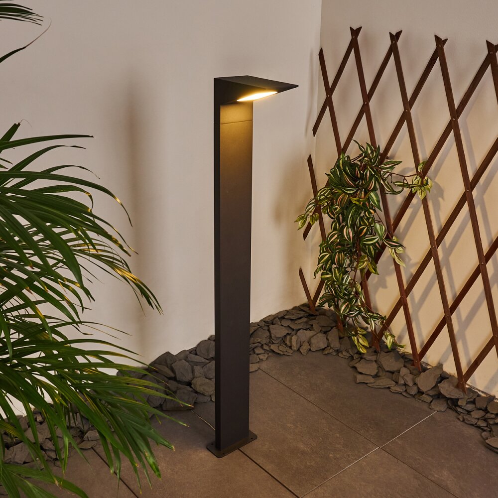 Borne lumineuse Matlava LED Anthracite, 1 lumière main product photo