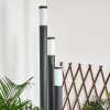 Borne lumineuse Gaborone Anthracite, 3 lumières