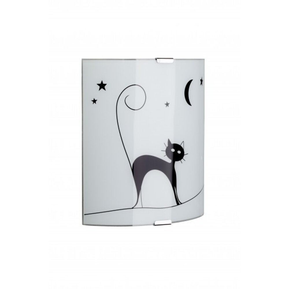 Applique murale Brilliant Cat Blanc, 1 lumière main product photo