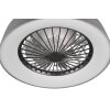Ventilateur de plafond Reality Farsund LED Gris, 1 lumière, Télécommandes