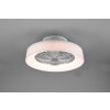 Ventilateur de plafond Reality Farsund LED Blanc, 1 lumière, Télécommandes