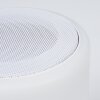 Lampe à poser Chilar LED Noir, Blanc, 1 lumière, Télécommandes, Changeur de couleurs
