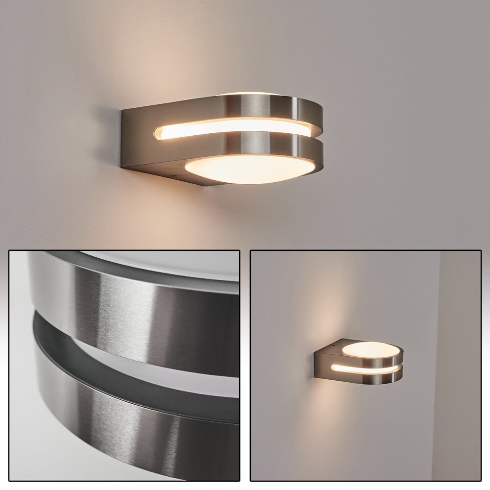 Applique murale d'extérieur Tordillos LED Chrome, 1 lumière main product photo