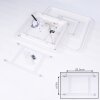 Plafonnier Panchita LED Blanc, 1 lumière, Télécommandes