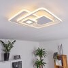 Plafonnier Panchita LED Blanc, 1 lumière, Télécommandes