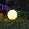 boule lumineuse Campinas LED Noir, Blanc, 1 lumière