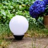 boule lumineuse Campinas LED Noir, Blanc, 1 lumière