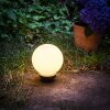 boule lumineuse Campinas LED Noir, Blanc, 1 lumière
