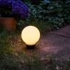 boule lumineuse Campinas LED Noir, Blanc, 1 lumière