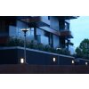 Lampadaire solaire Lutec KIWA LED Chrome, Noir, 6 lumières