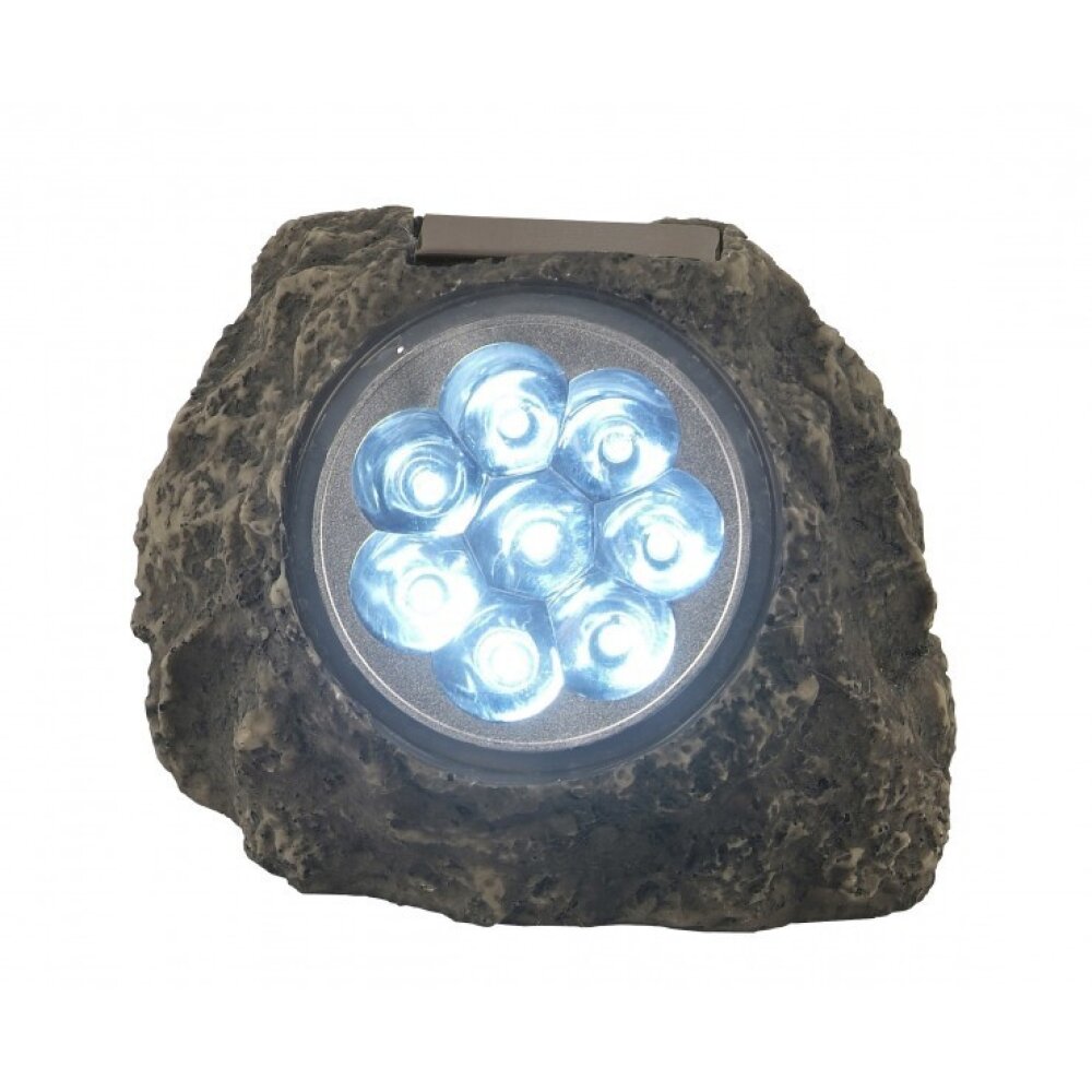 lampe solaire Globo SOLAR LED Gris, 8 lumières main product photo