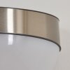 Applique murale d'extérieur Pori LED Chrome, 1 lumière, Détecteur de mouvement