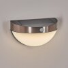 Applique murale d'extérieur Pori LED Chrome, 1 lumière, Détecteur de mouvement