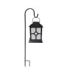 Lampe solaire Globo KATZE LED Noir
