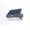 Applique murale d'extérieur Lutec Arrow LED Anthracite, 1 lumière, Détecteur de mouvement