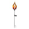 Lampe solaire Globo LAVA LED Noir, 10 lumières
