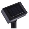 Lampe solaire Globo JÖRG LED Noir, 5 lumières