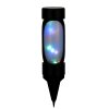 Lampe solaire Globo FRITT LED Noir, 1 lumière, Changeur de couleurs