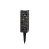 Lot de 16 lampes solaires Globo ARRGO LED Anthracite, 1 lumière