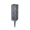 Lot de 16 lampes solaires Globo ARRGO LED Anthracite, 1 lumière