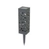 Lot de 16 lampes solaires Globo ARRGO LED Anthracite, 1 lumière