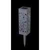 Lot de 16 lampes solaires Globo ARRGO LED Anthracite, 1 lumière