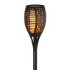 Lot de 9 lampes solaires Globo SOLAR LED Noir, 54 lumières